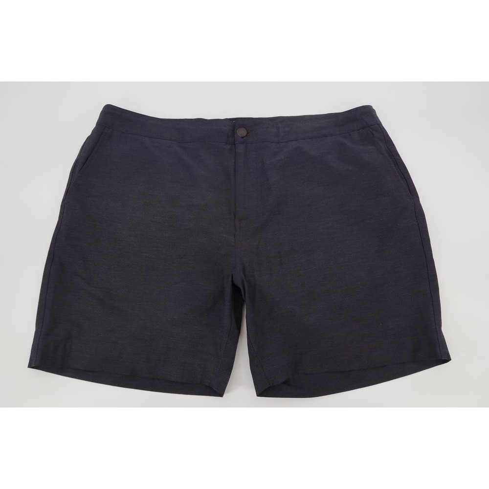 Faherty Belt Loop All Day Shorts Mens 38 Charcoal Hybrid Performance Stretch